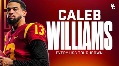 Every Touchdown Of Caleb Williams Usc Career Youtube