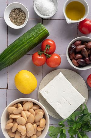 Griechischer Bohnensalat Mit Wei En Bohnen Und Feta Use Your Food