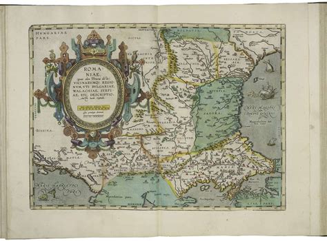 Map Of Romania By Abraham Ortelius Public Domain Map PICRYL