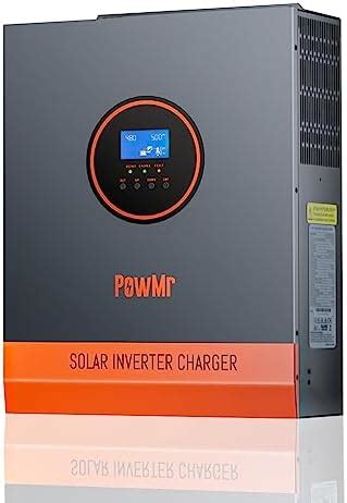 PowMr Solar Hybrid Inverter 3000W 24VDC To 110VAC 3KW Off Grid Hybrid