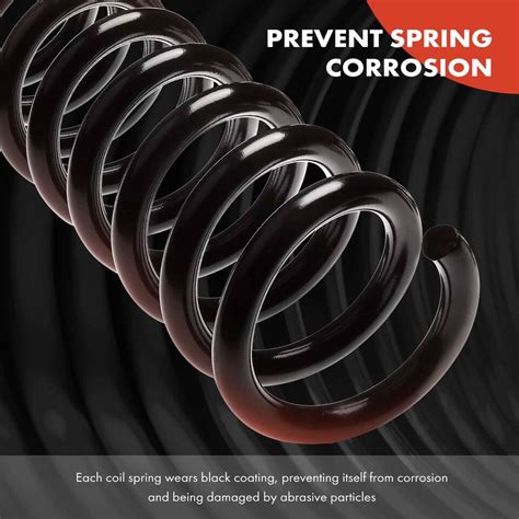 X Coil Springs Set For Jeep Tj Wrangler Front Left