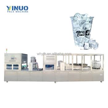 Multi Function Packaging Ice Cube Cup Sealer Automatic Sealing Machine