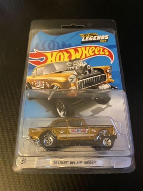 2020 Hot Wheels Gold 55 Chevy Bel Air Gasser Legends Tour Exclusive Ship Today Ebay