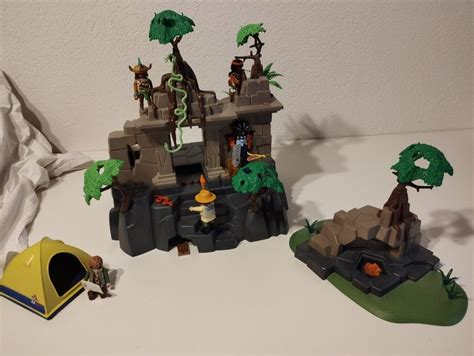 Playmobil Tempel Abenteuerburg Zelt Felsen Kaufen Auf Ricardo