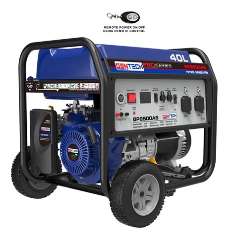 7.5 kVA ELECTRIC START PETROL GENERATOR WITH 2 - WIRE AUTO START FOR ...