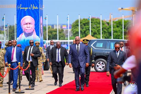 Kinshasa Le Président Félix Tshisekedi a rendu les derniers hommages