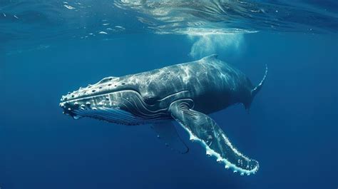 Premium Photo | Humpback whale underwater