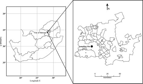 Sketch Map Depicting The Sampling Location Download Scientific Diagram