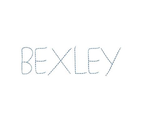 Bexley Bean Stitch ESA Font