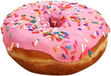 pink donut  transparent image hq transparent hq png