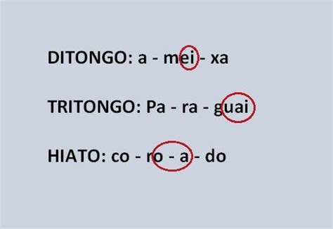 Quero saber a definição das palavras abaixo se são Hiato,ditongo ou ...