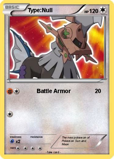 Pokémon Type Null 4 4 - Battle Armor - My Pokemon Card