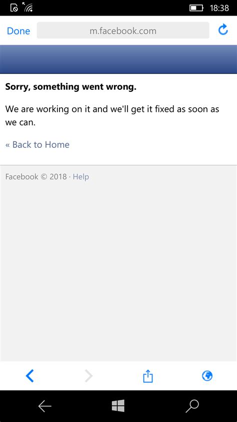 "Something went wrong" trying to link Facebook in Instagram app : r