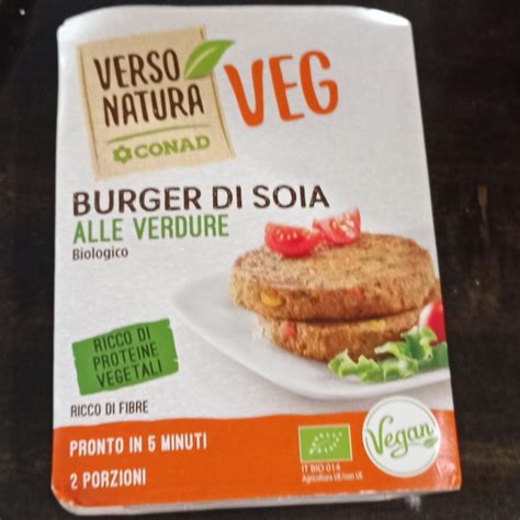 Verso Natura Conad Veg Burger Di Soia Reviews Abillion