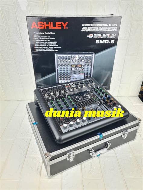 Mixer Audio Ashley Smr Smr Channel Original Ashley Lazada Indonesia