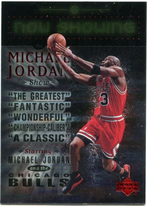 Michael Jordan Upper Deck Now Showing | Hollywood Collectibles