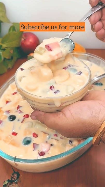 Ytshorts Ramadan Special Custard Pudding Easy Dessert कस्टर्ड Fruit Custard Youtube