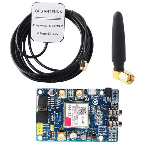 SIM808 Module GSM GPRS GPS Development Board IPX SMA GSM GPS Antenna