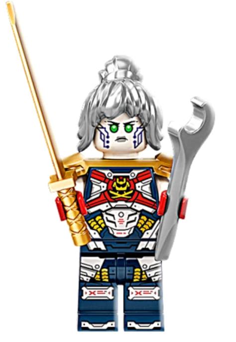 Lego Ninjago Pixal Minifigure With Wrench And Gold Katana P I X A L Toys And Games