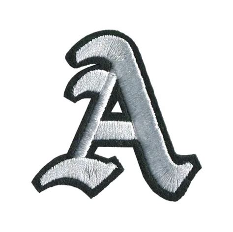 Iron On Embroidery Letters