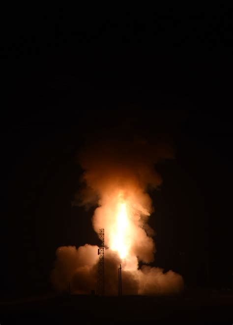 F E Warren Afb Tests Minuteman Iii Missile With Launch From Vandenberg