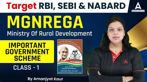 Mgnrega 1 Ministry Of Rural Development Important Government