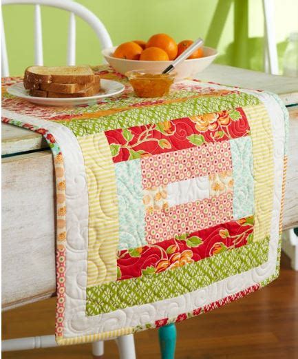 Free Jelly Roll Table Runner Patterns Designs