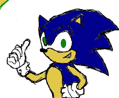 Sonic Desenho De Kidosatoshi1 Gartic