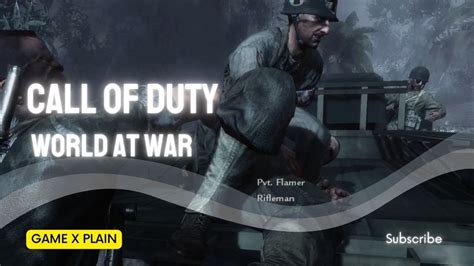 Call Of Duty World At War Gameplay Walkthrough Part 11 Blowtorch