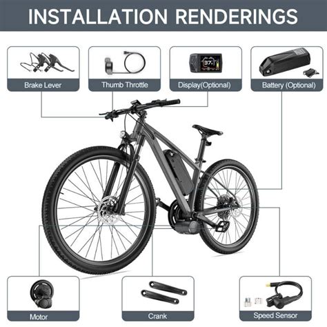 Tongsheng TSDZ8 The Powerful 750W E Bike Conversion Kit Voltriderz