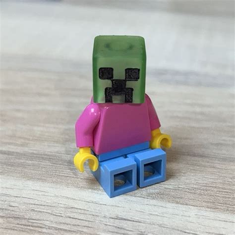 Free Stl File The Head Of Creeper From Minecraft A Lego Compatible Model・3d Printer Design To