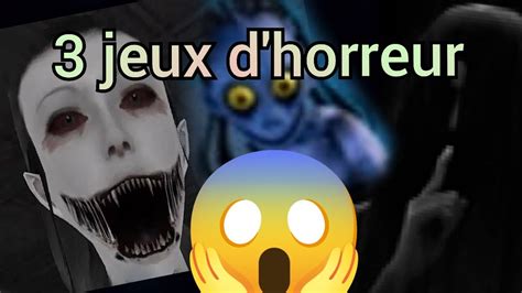 Je Joue Jeux D Horreur Sur Roblox Youtube