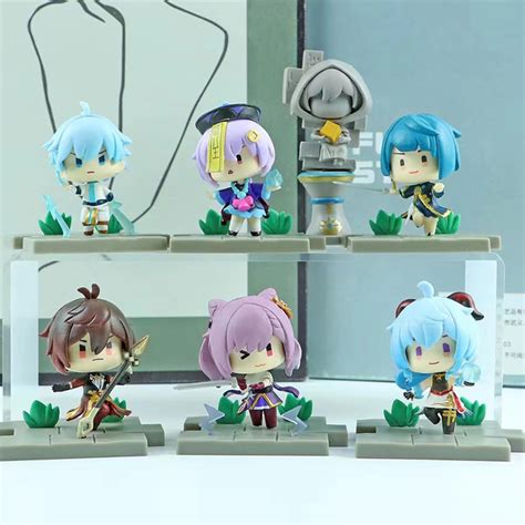 New Arrival Glass Moon Battlefield Heroism Genshin Impact Figure ...