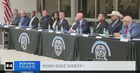 Candidates for Miami-Dade Sheriff hold town hall - CBS Miami