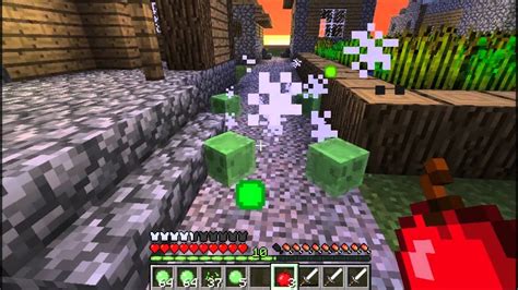 Minecraft Superflat Survival Part 1 SOOO MANY SLIMES YouTube