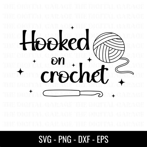 Crochet Svg Crochet Bundle Svg Heart Crochet Hook Svg Yarn Svg