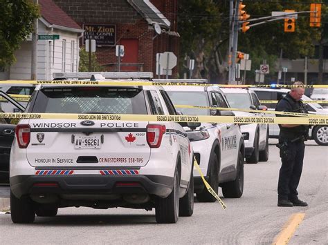 Police Investigate After Windsor Officer Fatally Shoots Armed Suspect