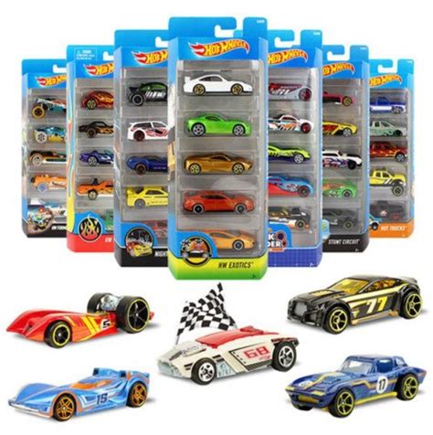 Pacote Carros Sortidos Hot Wheels Mattel não é possível escolher as cores WT Promoções