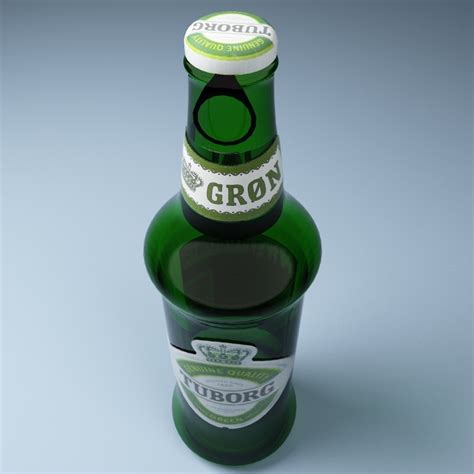 Beer Tuborg 3d Model