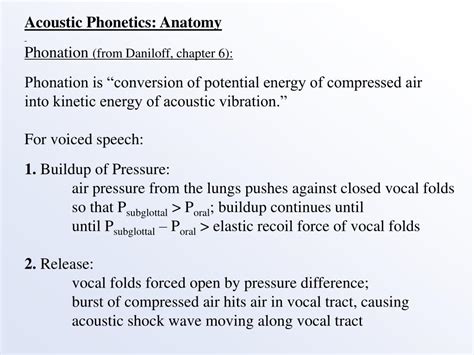 Ppt Cs 551651 Structure Of Spoken Language Lecture 3 Phonetic