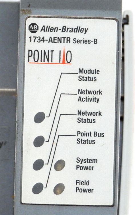 ALLEN BRADLEY 1734 AENTR 2 PORT ETHERNET IP TWISTED PAIR I O ADAPTER