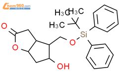 3aR 4S 5R 6aS 4 Tert Butyl Diphenyl Silyl Oxymethyl 5 Hydroxy 3 3a