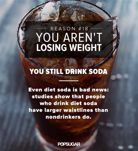 Reason To Stop Drinking Soda Poster Popsugar Fitness