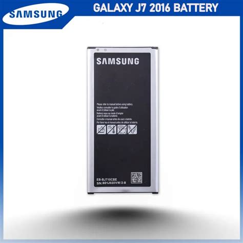 【new】 Samsung Galaxy J7 2016 Sm J7108sm J7109 Battery Model Eb Bj710cbe 3300mah Genuine