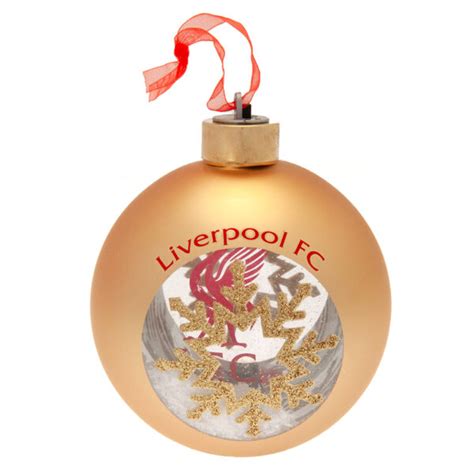 Liverpool Fc Premium Led Bauble Taylors Merchandise