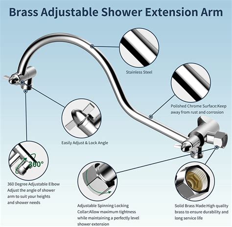 Buy All Metal Shower Head10 Inch High Pressure Rainfall Shower Head Handheld Showerhead Combo