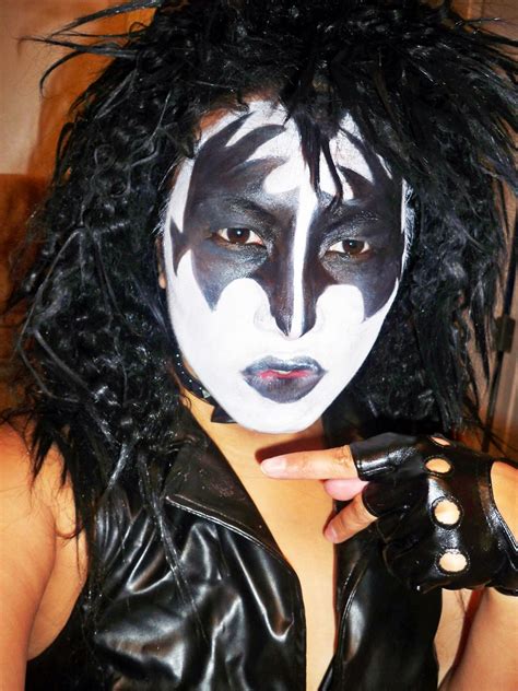 Halloween Makeup - KISS Rock Star Tutorial | Makeup By RenRen