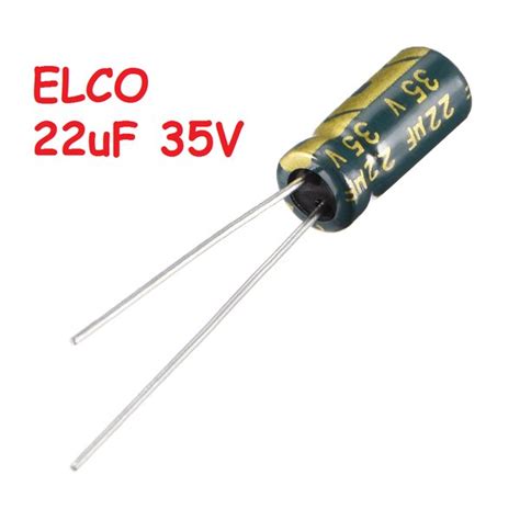 Jual Elco Elko Capasitor Kapasitor 22uf 35v 2 Uf 35 Volt Di Lapak JW