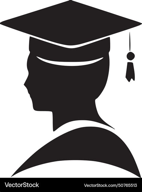 Graduation - high quality logo ideal Royalty Free Vector