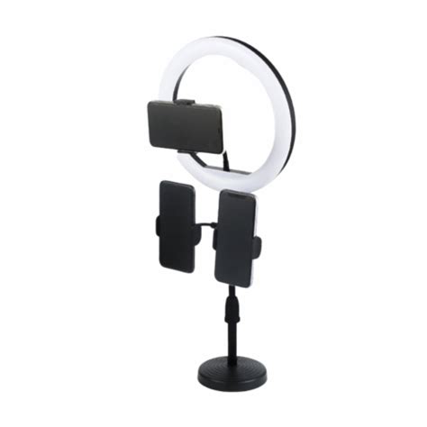 Necano Inc 10 Inch Selfie Ring Light With Table Top Stand And Cell